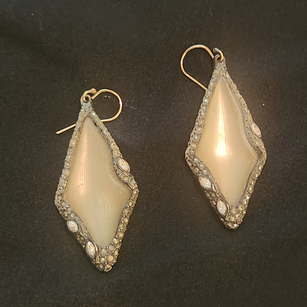 Alexis Bittar Black And Gray Earrings